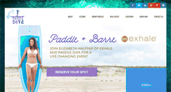 Desktop Screenshot of paddlediva.com